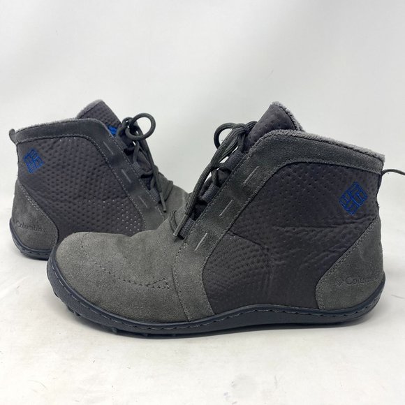 Columbia Grey Suede Boots, Womens Size 9 BL 1635-051 - Picture 9 of 13